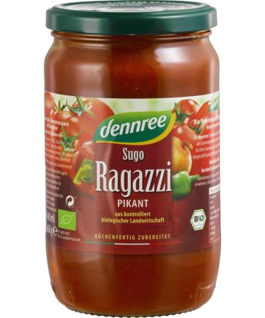 dennree dennree Sugo Ragazzi Organic Tomato Sauce (2 x 660g)