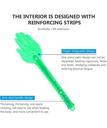 2PCS Silicone Massage Stick - Acupoint Trigger Point & Tapping Therapy for Pain Relief & Relaxation - International Shipping Available - Buy Online on GoSupps.com