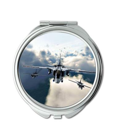 fighter jets Mirror Compact Mirror american fighter shirts for men pocket mirror portable mirror