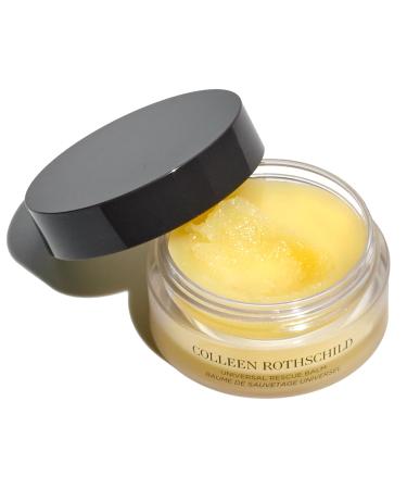 COLLEEN ROTHSCHILD Universal Rescue Balm | Multi-Purpose Dry Skin Solution | Concentrated Plant Oils and Botanical Extracts | Hydrates and Nurtures | 10 Ways to Use for Head-to-Toe Care (1.05 fl oz)