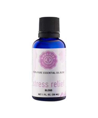 Stress Relief Essential Oil Blend | Reduce Feelings of Stress Natural Therapeutic Grade Essential Oil | Relaxing Soothing Calming | 1 Fl Oz.