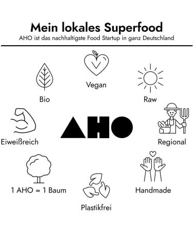 AHO Spelt Pizza Cracker from organic spelt | Raw spelt cracker from German organic farming | Superfood | 100% organic vegan raw | Plastic-free packaging (100 g) - Buy Online on GoSupps.com