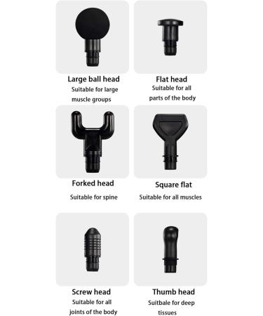 Muscle Massage Rifle - Handheld LCD Touch Screen Fascia Gun for Athletes | Soft Tissue Relaxation & Soreness Relief - Buy Online on GoSupps.com