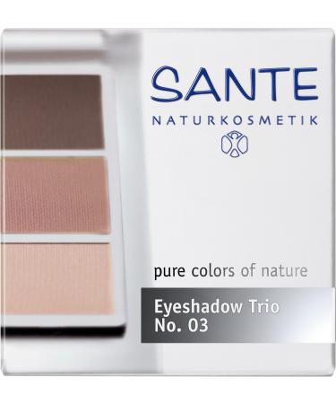 Buy Sante Eyeshadow Trio Rose Wood 03 - 4.72g | International Shipping Available - Buy Online on GoSupps.com