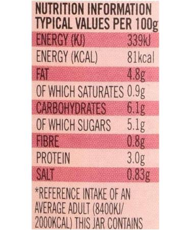 Loyd Grossman Tomato and smoked bacon 6 x 350 g glasses - Buy Online on GoSupps.com