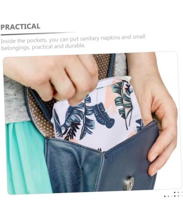 Healifty Women's Wallets Napkin Storage Bag Travel Hygiene Holder for Menstrual Products - Set of 10 - Buy Online on GoSupps.com