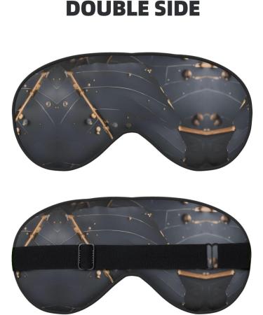 Enchanted Plant Leaves Eye Mask | Soft Adjustable Sleep Mask for Men & Women Nighttime Comfort - Buy Online on GoSupps.com