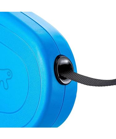 Ferplast Flippy One Extendable Dog Leash for Large Dogs Up to 50 kg - 5m Roller Leash with Single Button Lock - Light Blue - Buy Online on GoSupps.com