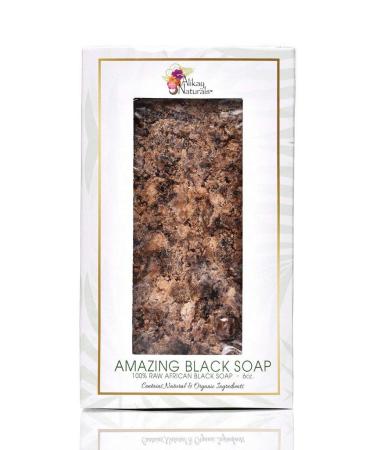 Alikay Naturals - Amazing Black- Soap 6oz  6 Oz