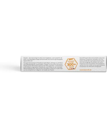 BEECRAFT Propolis Toothpaste 50ml | Fluoride-Free Medical Oral Care with Chamomile & Sage | Prevents Bad Breath & Gum Problems | Vegetarian & Lactose-Free - Buy Online on GoSupps.com