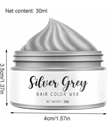 Disposable Gray Hair Coloring Wax Temporary Hair Color Women Men Gray Hair Coloring Hair Color Wax - Buy Online on GoSupps.com