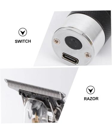 Men's Professional Hair Trimmer | Black Barber Clipper & Mute Beard Trimmer - Simple Design International Shipping - Buy Online on GoSupps.com