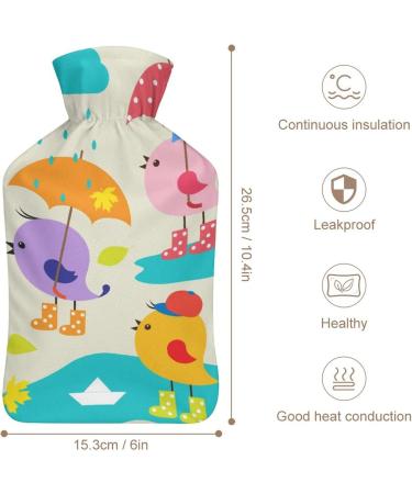Umbrella Chicken Hot Water Bottle | Plush Hand Warmer for Adults & Kids | 26.5x15.3cm - Cozy Comfort International Shipping - Buy Online on GoSupps.com