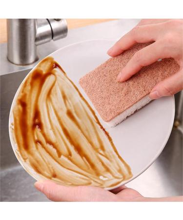 Pteanecay 24PCS Dishwashing Cotton for Dishes Cellulose Sponges Safe on Non-Stick Cookware - Buy Online on GoSupps.com