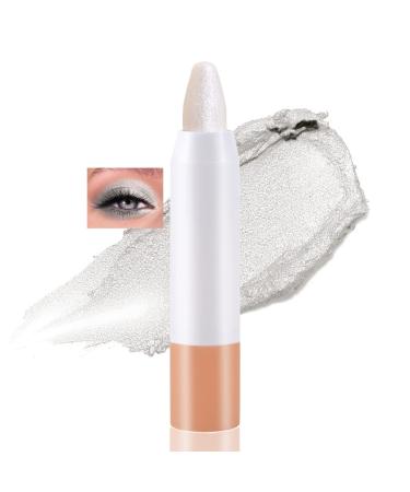 Boobeen Cream Eyeshadow Stick  Waterproof Shimmer Eye Shadow Pencil  Eye Brightener Crayon for Different Eye Makeup Effect 01