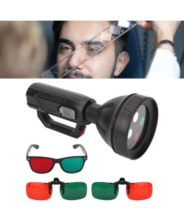 4 Point Test Flashlight for Optometry - Accurate Vision Testing Tool with Red Green Glasses | International Shipping Available - Buy Online on GoSupps.com