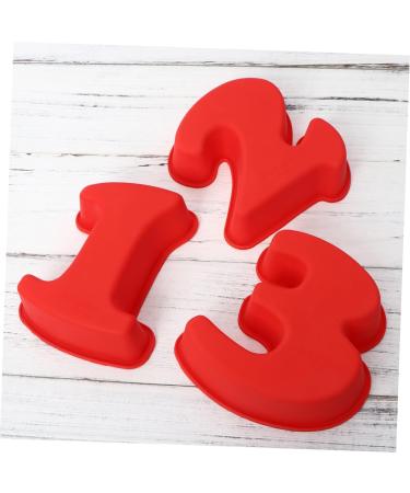 MAGICLULU Silicone Ice Cream Mold 18 Pcs Celebrity 3D Chocolate Mold Silicone Letter Molds mediumx2pcs - Buy Online on GoSupps.com