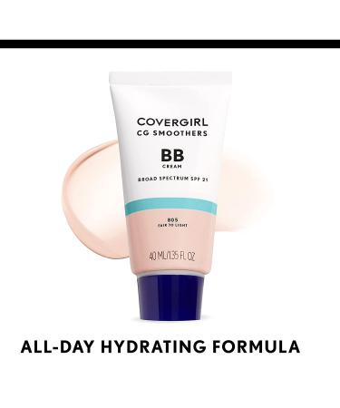 COVERGIRL Smoothers Lightweight BB Cream - Light to Medium 810 Skin Tones, SPF 21 Sun Protection - 1.35 Fl Oz - Buy Online on GoSupps.com