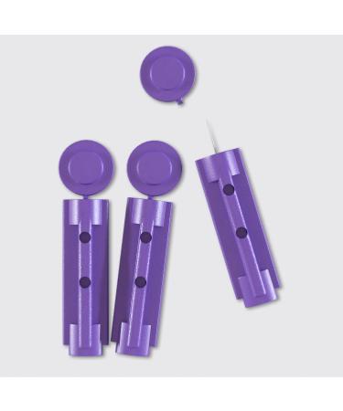 Ever Ready First Aid 30G Purple Lancets - 300 Count | Sterile Twist-Cap for accurate blood sampling - Buy Online on GoSupps.com