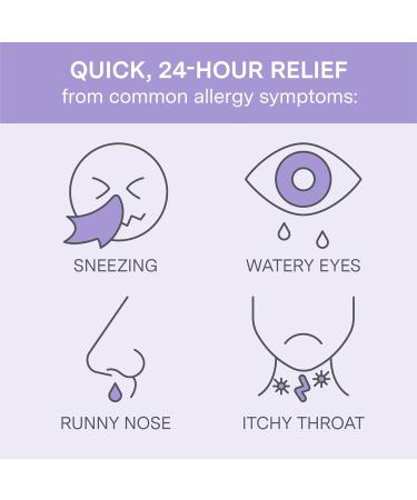 Foster & Thrive Fexofenadine HCl Non Drowsy Allergy Relief for Hay Fever Pollen Itchy Eyes and Seasonal Allergies Effective Support for Kids and Adults 180 mg 100 Tablets - Buy Online on GoSupps.com
