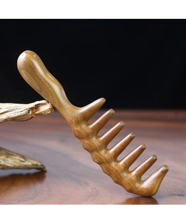 Comb Hair Removal Beard Combing Black Curly Hair wooden comb - Buy Online on GoSupps.com