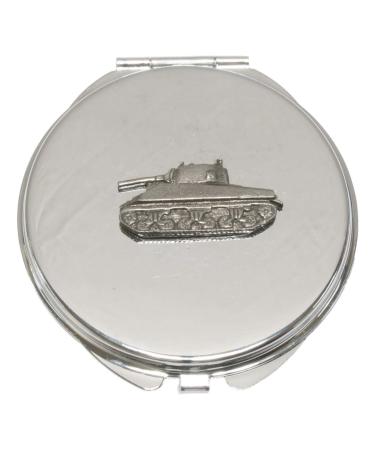 Sherman Tank Compact Mirror Handbag Gift With Free Engraving 324