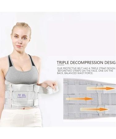 Samnuerly X-Large Lumbar Support Belt - Sexy Slimming Waist Pain Relief for Gym Posture & Lifting - All Seasons Comfort - Buy Online on GoSupps.com