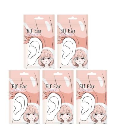 IOOOFU Ear Sticker Patches for Ear Correction Tape Halloween Party Anime Party Costume DIY Elves Ear Sticker Earlap Supporting 5 Packs