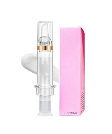 Seymal Glwb Lip Plumper, Glwb Extreme Lip Plumper, Juicy Buxom Lip Plumper Gloss, Natural Spicy Lip Plumping Oil, Moisturizing and Nourishing Lip Plumping Oil (Color : #01)