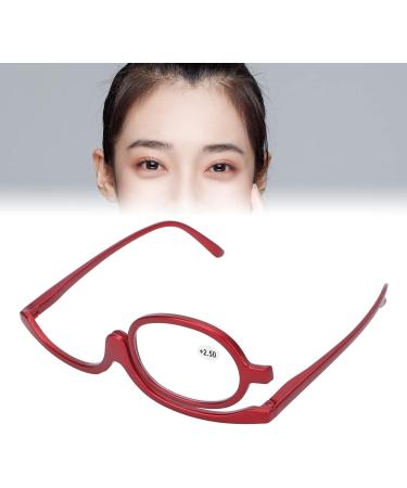 Shop Stylish Enlargement Make-Up Glasses for Women - Rotatable +2.50 Reading Glasses with Individual Lenses - Buy Online on GoSupps.com