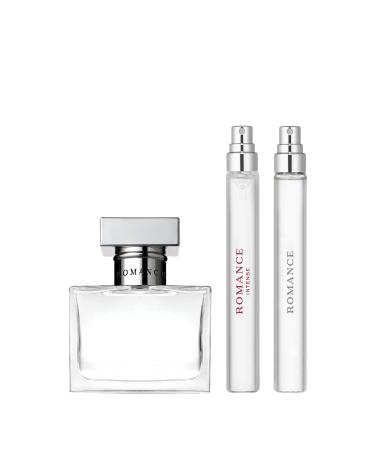 Ralph Lauren - Romance Women's Perfume Bundle - Romance Eau de Parfum & Romance Intense Eau de Parfum - Bundle with Full Size Romance 1 Fl Oz Romance & Romance Intense Travel Size 0.34 Fl Oz
