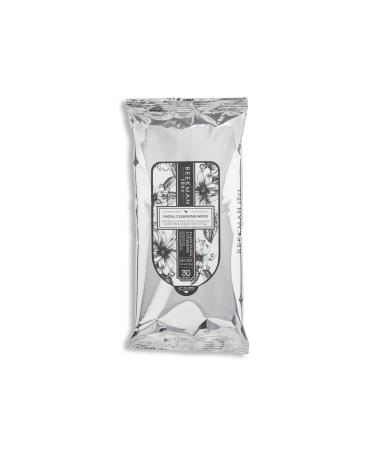 Beekman 1802 Face Wipes - 30 Count - With Goat Milk Aloe Vitamin E & CoQ10 - Alcohol Free Biodegradable & Cruelty Free Ylang Ylang