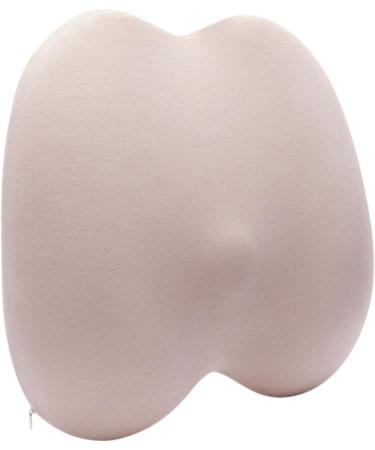Car Backrest Cushion | Breathable Lumbar Support Cushion Car Seat Waist Protection Support Ergonomic Soft Sponge Backrest Cushion Pink - Buy Online on GoSupps.com