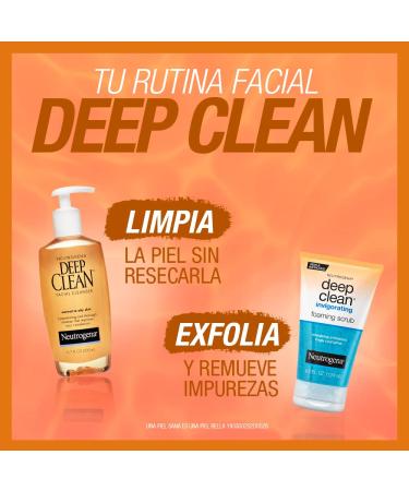 Neutrogena Deep Clean Daily Facial Cleanser 6.7 fl. oz - Beta Hydroxy Acid for Normal to Oily Skin - Buy Online on GoSupps.com