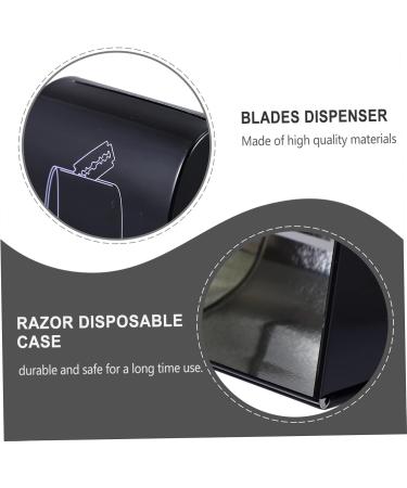 Lurrose 2-St Blade Storage Box Holder for Razor Blade Disposal - Small Iron Container Sharp Knife Storage 6.5x4.5x6cm - Safe & Convenient - Buy Online on GoSupps.com