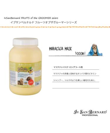 Iv San Bernard Fruits Mascara - Passion Fruit 3000ml | Best International Shipping for Hair Care - Buy Online on GoSupps.com