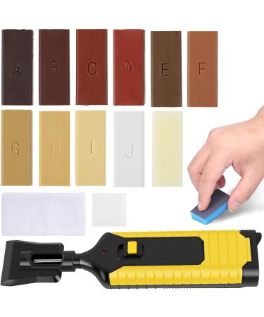Professional Floor Repair Kit - DIY Scratch & Crack Repair for Hardwood & Furniture | Portable 11 Wax Block Tool - Buy Online on GoSupps.com