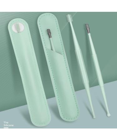 Earwax Removal Kit Safe Ear Wax Picker Kit with Dual Heads | 360 Degrees Ear Cleansing Supplies for Men Women Teenagers to Keep Ears Clean Shakven Green - Buy Online on GoSupps.com