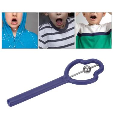 Tongue Tip Trainer - Portable Mouth Muscle Training Device for Clear Speech (Blue) | Improve Speech & Communication Skills - Buy Online on GoSupps.com