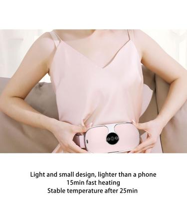 Wireless Menstruation Heating Pillows - 3 Tempo Modes Vibration Massage for Back Pain Relief - Pink - Buy Online on GoSupps.com