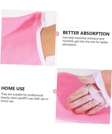 FRCOLOR 4 Pairs Hand and Foot Mask Skin Care Glove Paraffin Mitts Exfoliating Care Glove Moisturizing Hand Gloves Warm Gloves Gel Gloves Moisturizing Gloves Thickened Foot Covers Spa Boots - Buy Online on GoSupps.com