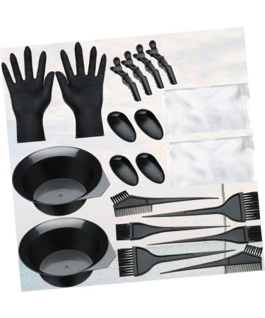 minkissy 3 Sets Hair Tinting Kit Hair Color Mixing Bowl Hair Bleach Hair Tinting Bowl and Brush Hair Dying Brush Hair Cutting Apron T Tool Hair Dye Hair Tinting Tool Disposable Hair Dryer - Buy Online on GoSupps.com