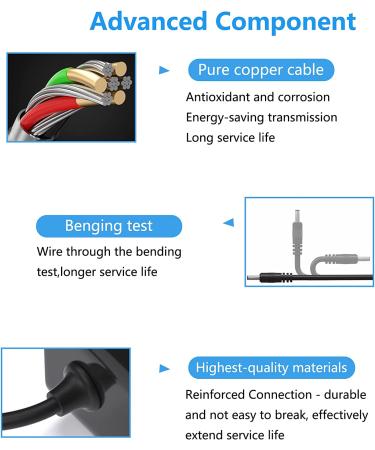 5V Graco Baby Swing Power Cord for Simple Sway, Glider LX, Elite, Premier, Petite LX, DuoGlider, Sweetpeace, DuetConnect LX, Nova - Replacement Cord - Buy Online on GoSupps.com