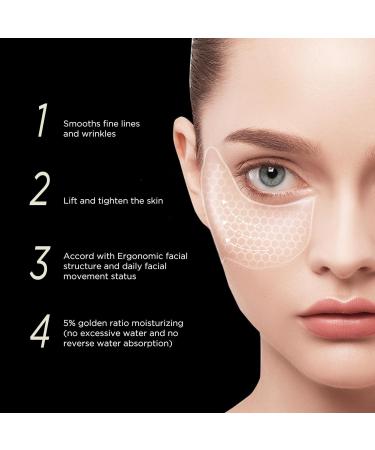 Under Eye Mask Wrinkle Patches | Amino Acid & Collagen Eye Masks for Dark Circles Puffiness & Wrinkles | Shop Now - Buy Online on GoSupps.com