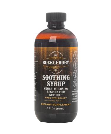 Bucklebury Soothing Herbal Syrup - Upper Respiratory Support Original Premium Herbal All in One Supplement for Sinus Bronchi Throat and Respiratory Support - 8 oz 8 Fl Oz (Pack of 1)