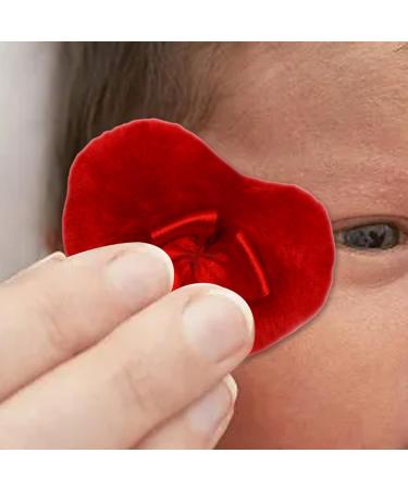 Fenytay Baby Powder Puff Heart Shape Powder Puff | Body Powder Puff for Dusting Powder Baby Women Powder Puff for Bath and Travel - Buy Online on GoSupps.com