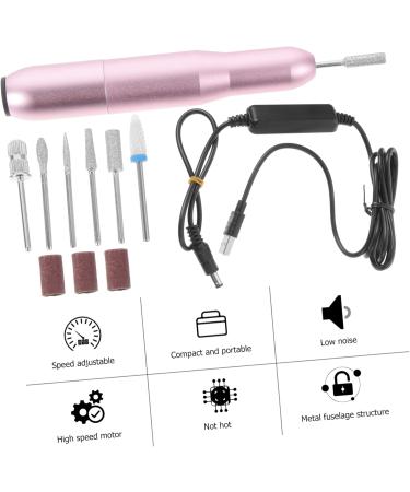 Healeved 1 Set Polisher Kit De Manicura Nail Tool Kit Small Nail Drill Sanding Bands Tools File Sanding Bands Nails Gel Kit Manicure Miss Aluminum Alloy Cross Nails 11.2X2X2CM Rose Gold - Buy Online on GoSupps.com