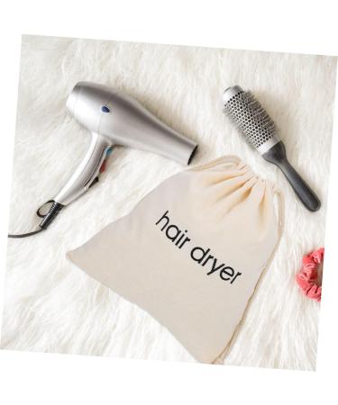 Baluue 4pcs Hair Dryer Storage Bag Travel Blow Dryer Hair Dryer Receive Bag Hair Dryer Holders Beige Fabric - Buy Online on GoSupps.com