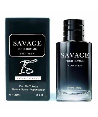 Savage Cologne for Men + PI by Genius Cologne for Men Eau De Toilette Spray 3.4 Fl Oz each (Pack of 3) - Clashoky - Buy Online on GoSupps.com