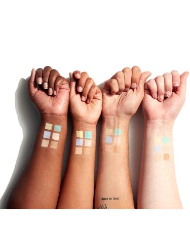 6 Colors Correcting Concealer Palette with Brush - Makeup Cream Contour Palette for Dark Circles, Redness, Acne, Blemishes - Buy Online on GoSupps.com